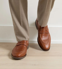 Madison Penny Loafer COGNAC