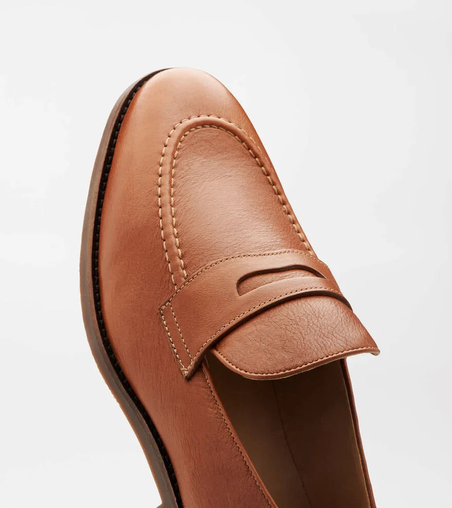 Madison Penny Loafer COGNAC