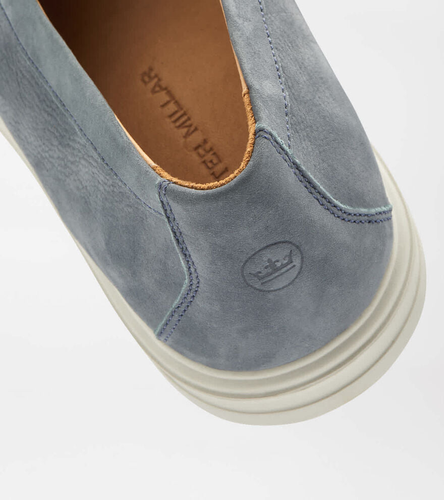 Excursionist Nubuck Venetian Loafer BLUE PEARL