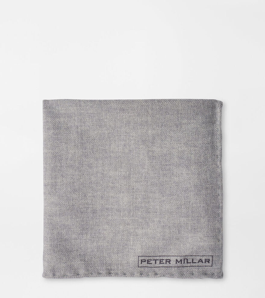 Wool Pocket Square NICKEL