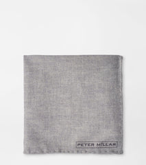 Wool Pocket Square NICKEL