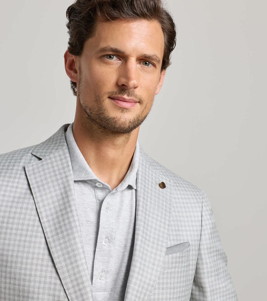 Wool Pocket Square NICKEL