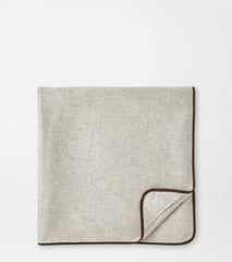 Luxury Cashmere Throw BRITISH GREY