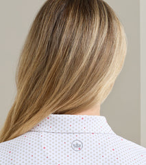 Diamond In The Rough Short Sleeve Jersey Polo WHITE