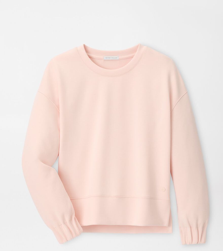 Flora Knit Mélange Crewneck PINK STONE