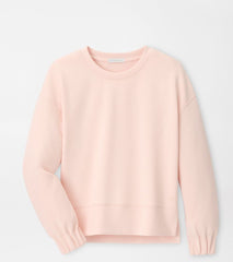Flora Knit Mélange Crewneck PINK STONE