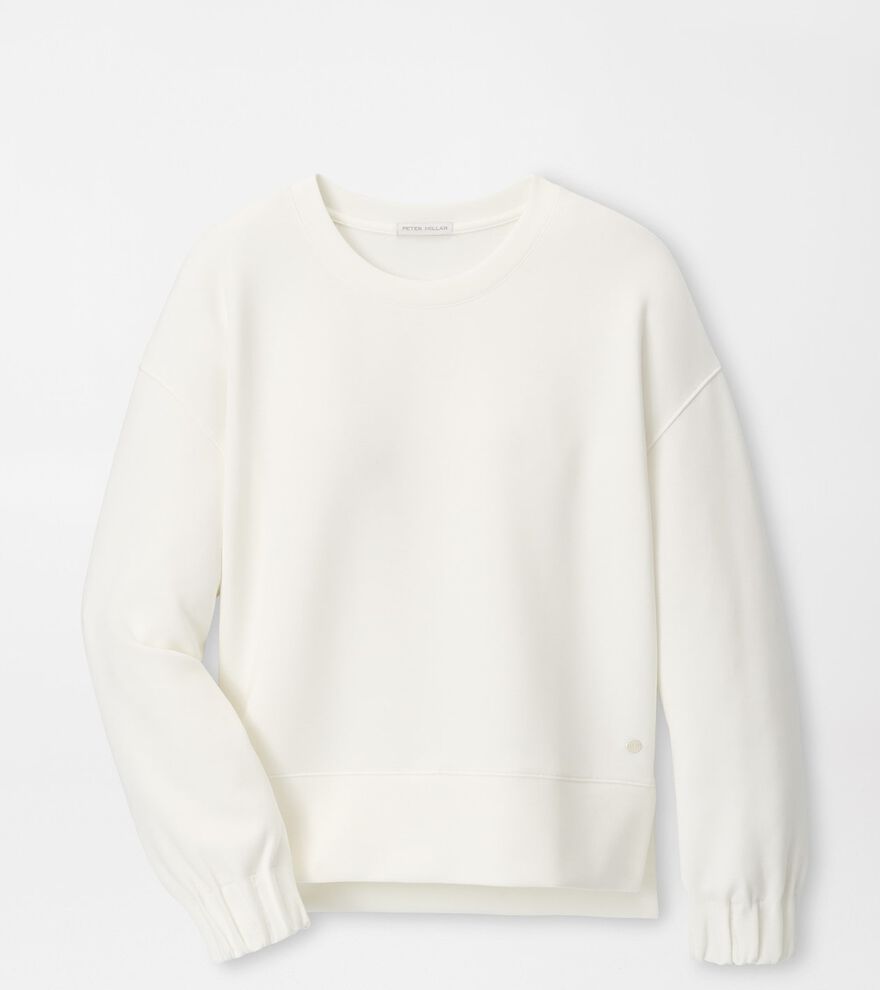 Flora Knit Crewneck SOFT WHITE