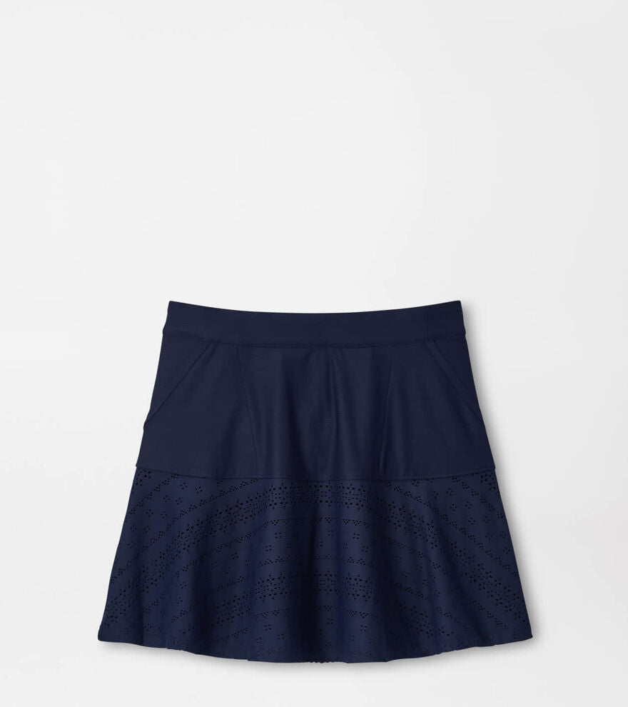 Francoise Eyelet Skort NAVY