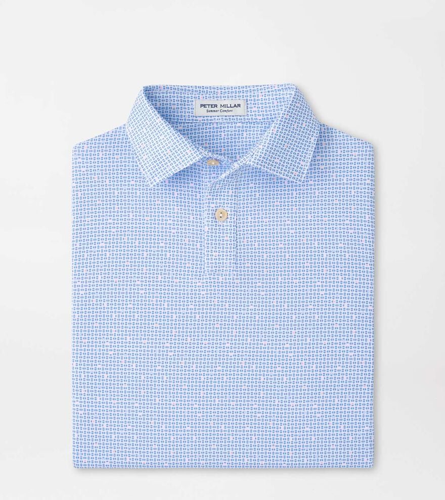 Alta Youth Performance Jersey Polo WHITE