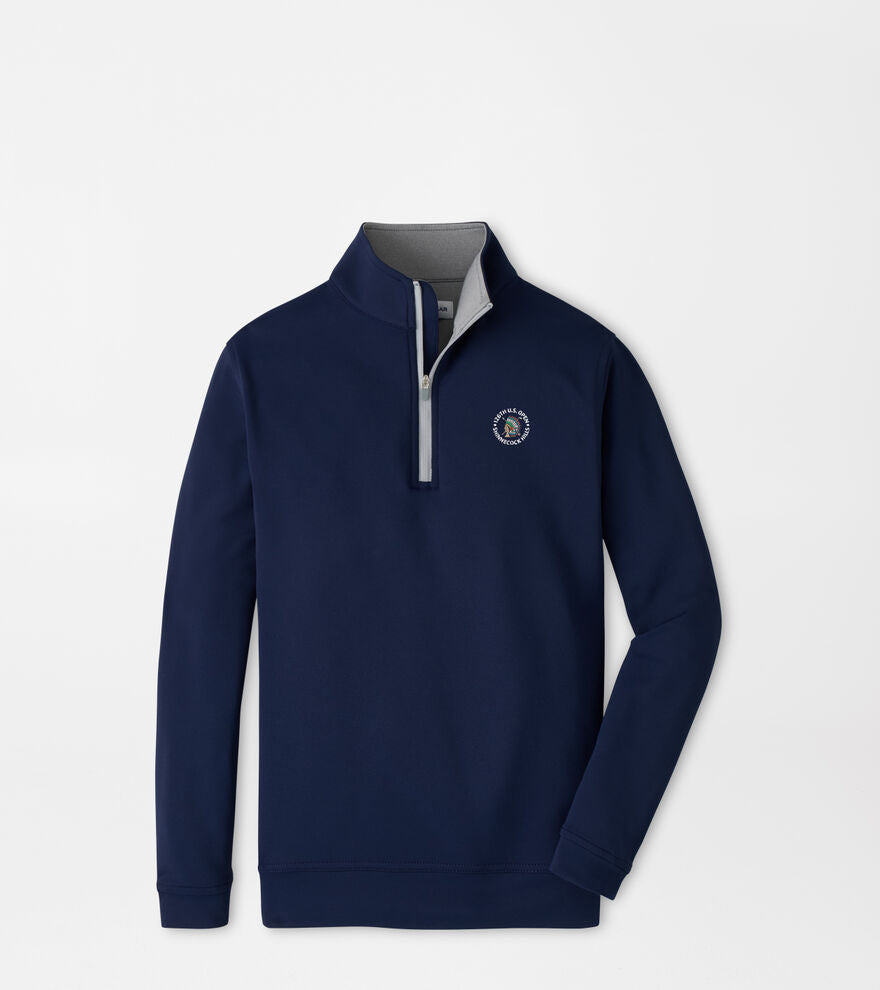126th U.S. Open Perth Youth Performance Quarter-Zip NAVY