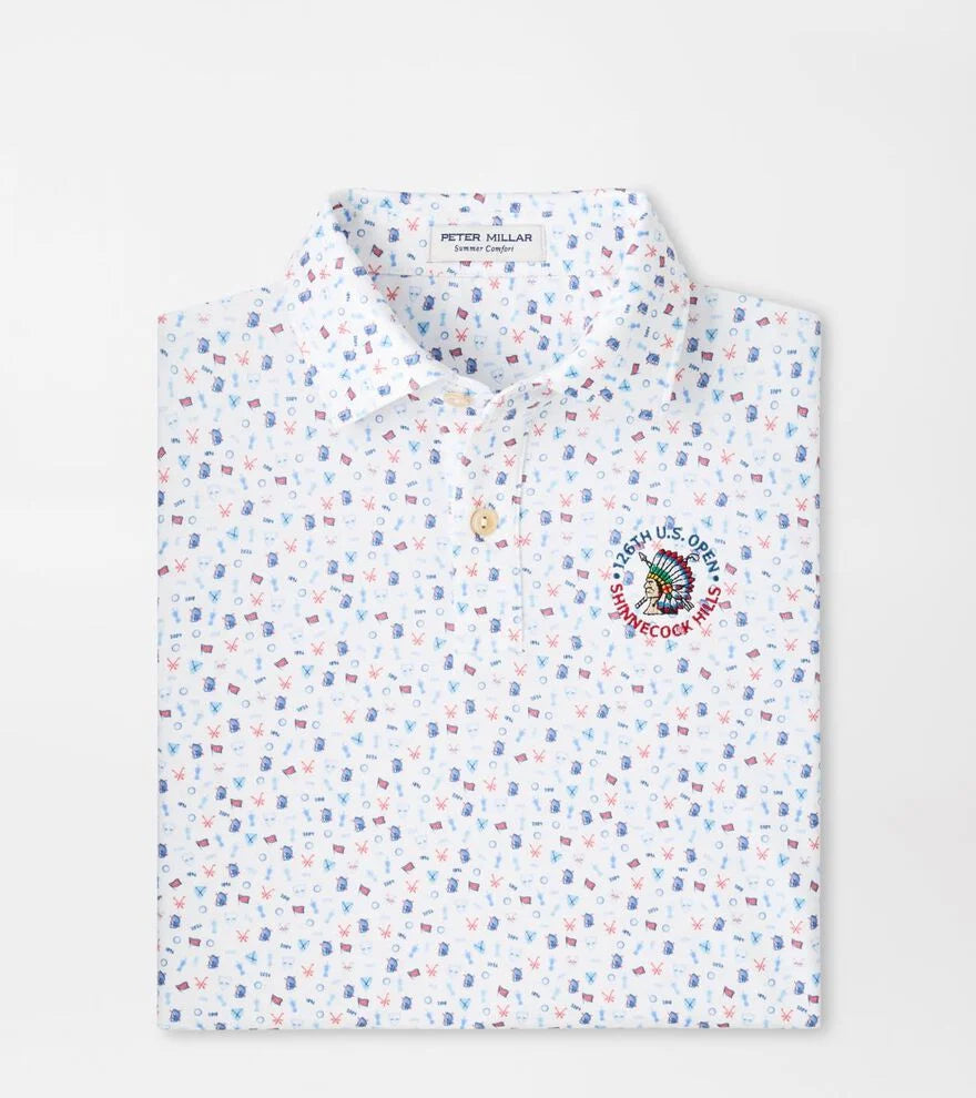 126th U.S. Open Youth Performance Polo WHITE